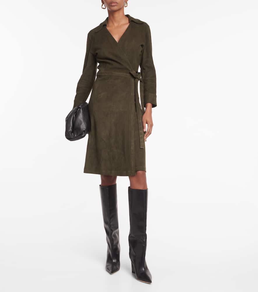 Ross suede minidress