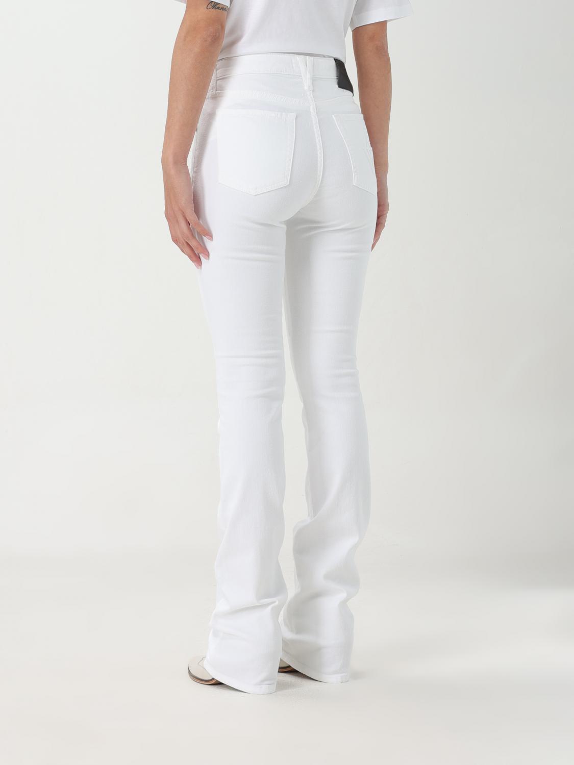 Jeans Woman color White