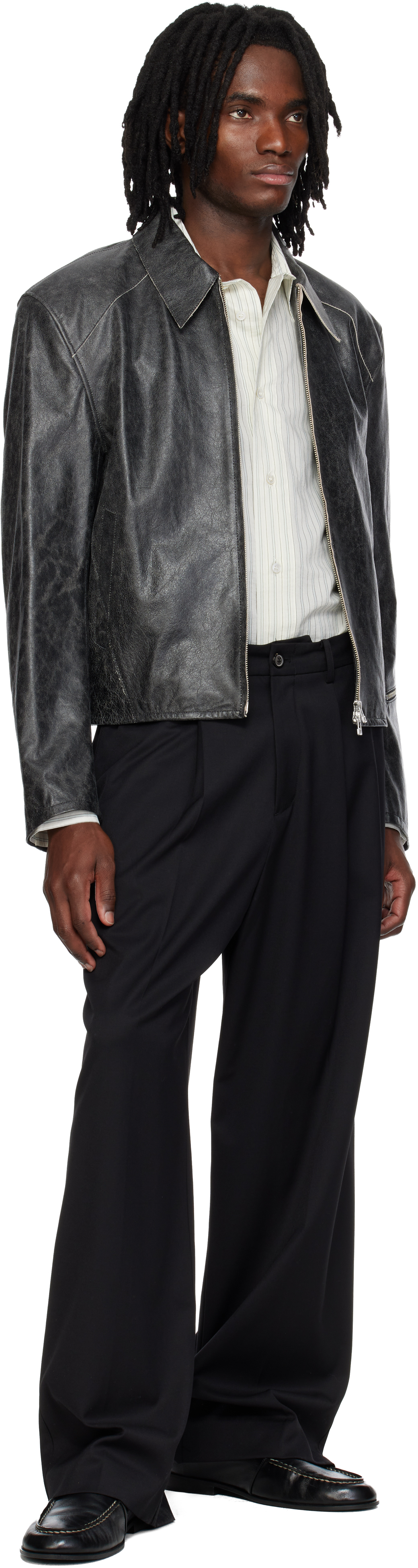 Black Morrison Trousers