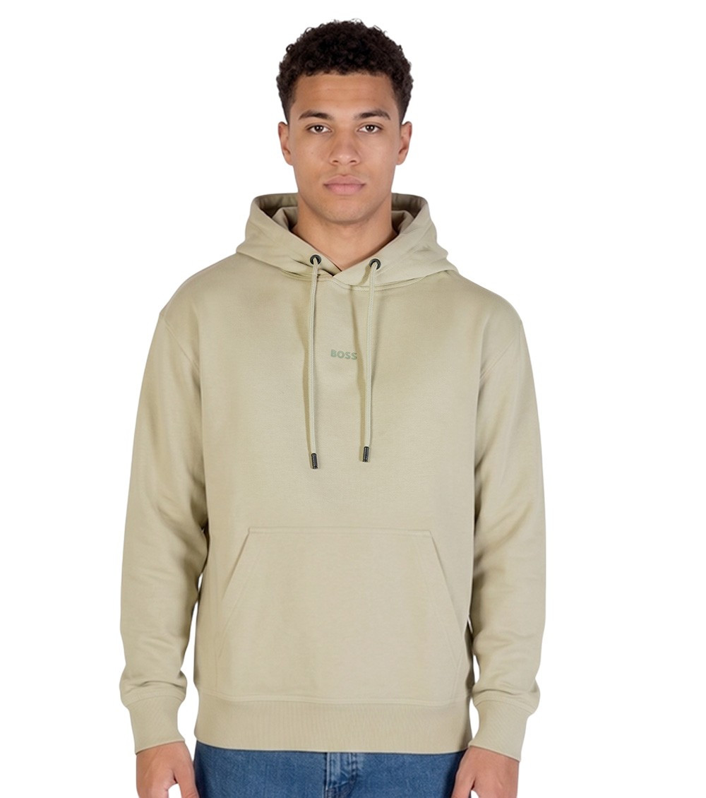 Light Green Solid Hoodie