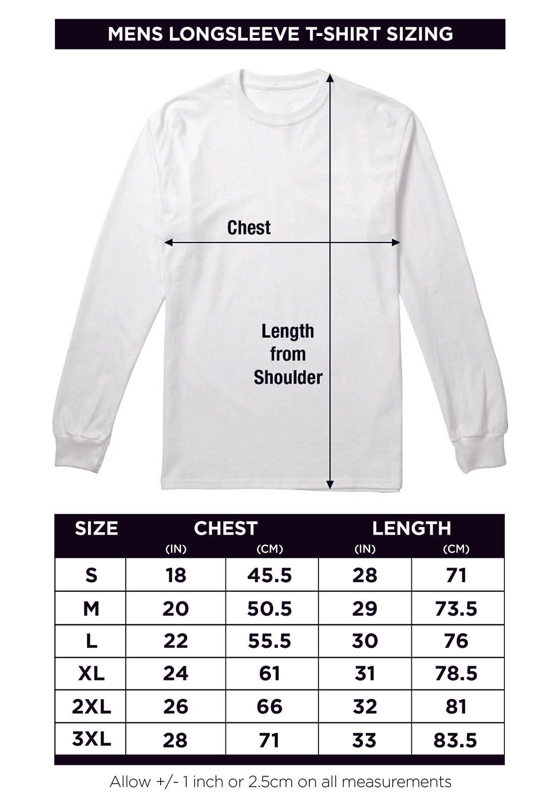 Creed Logo Long Sleeve T-Shirt, Black | : Mediu