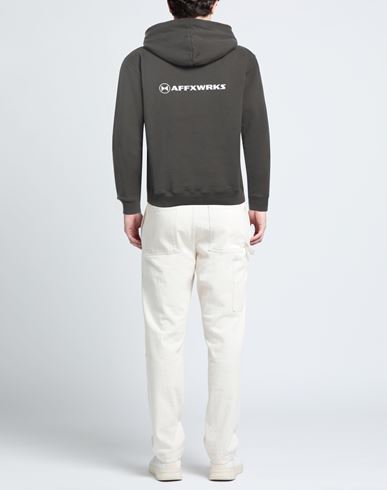 Man Sweatshirt Charcoal Size S Cotton