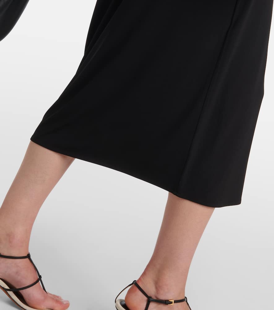 Vince Jersey wrap skirt