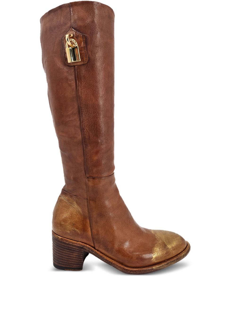 50mm knee-high boots - Brown