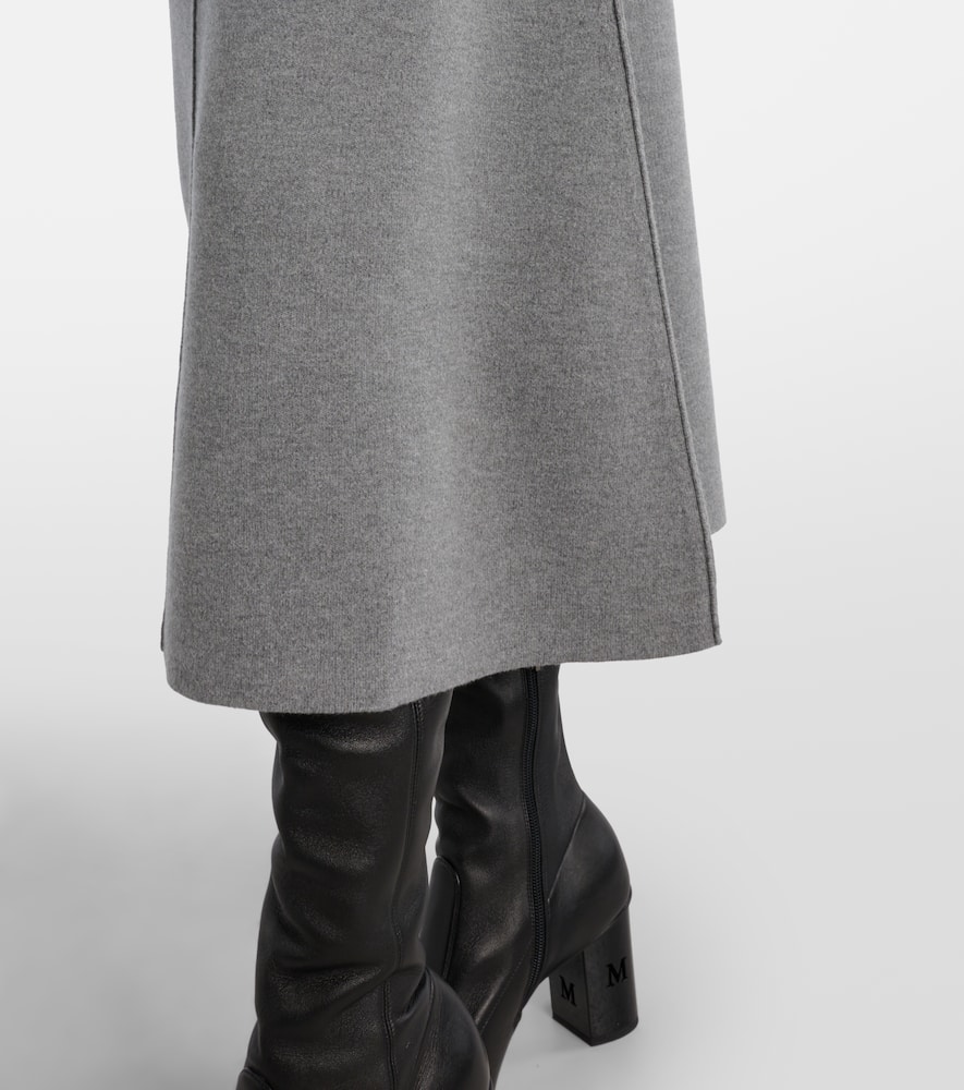 Vortice midi skirt