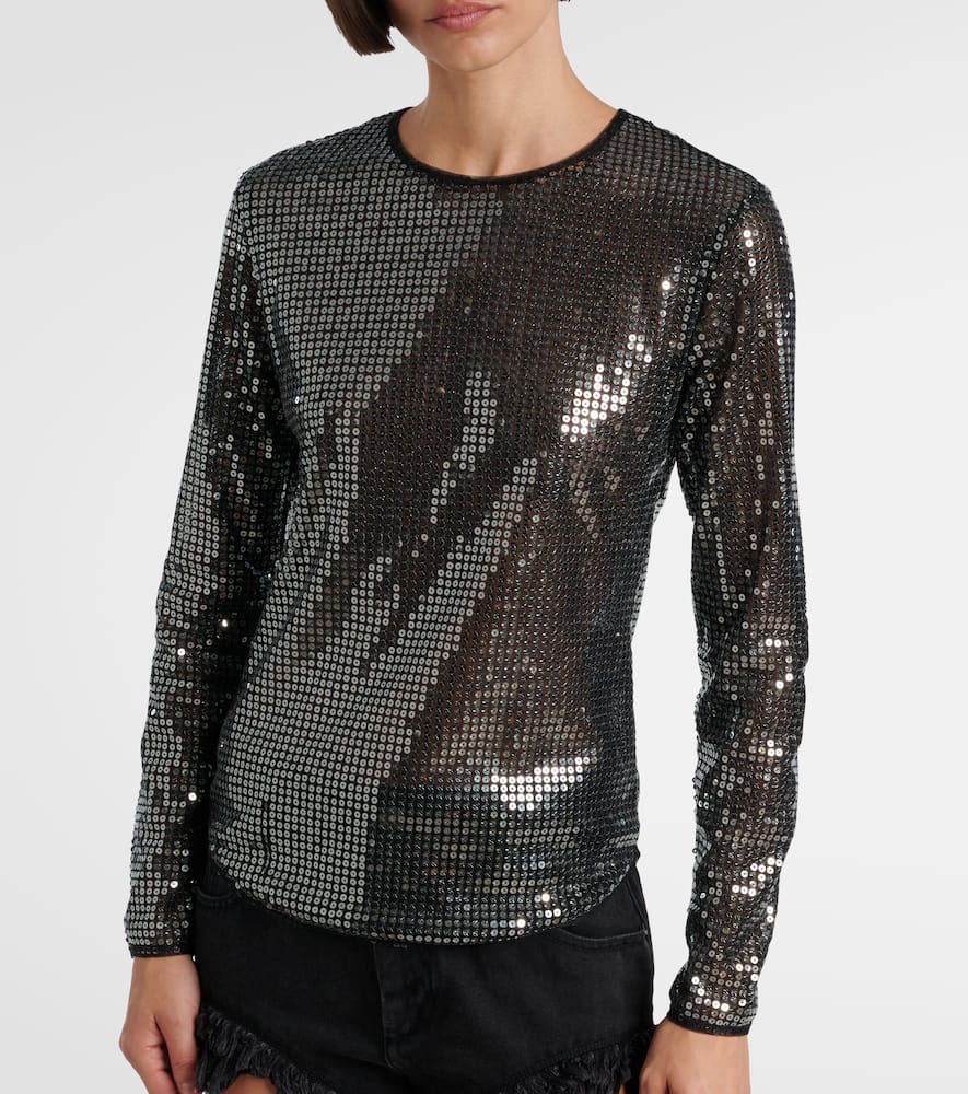 Sequined top