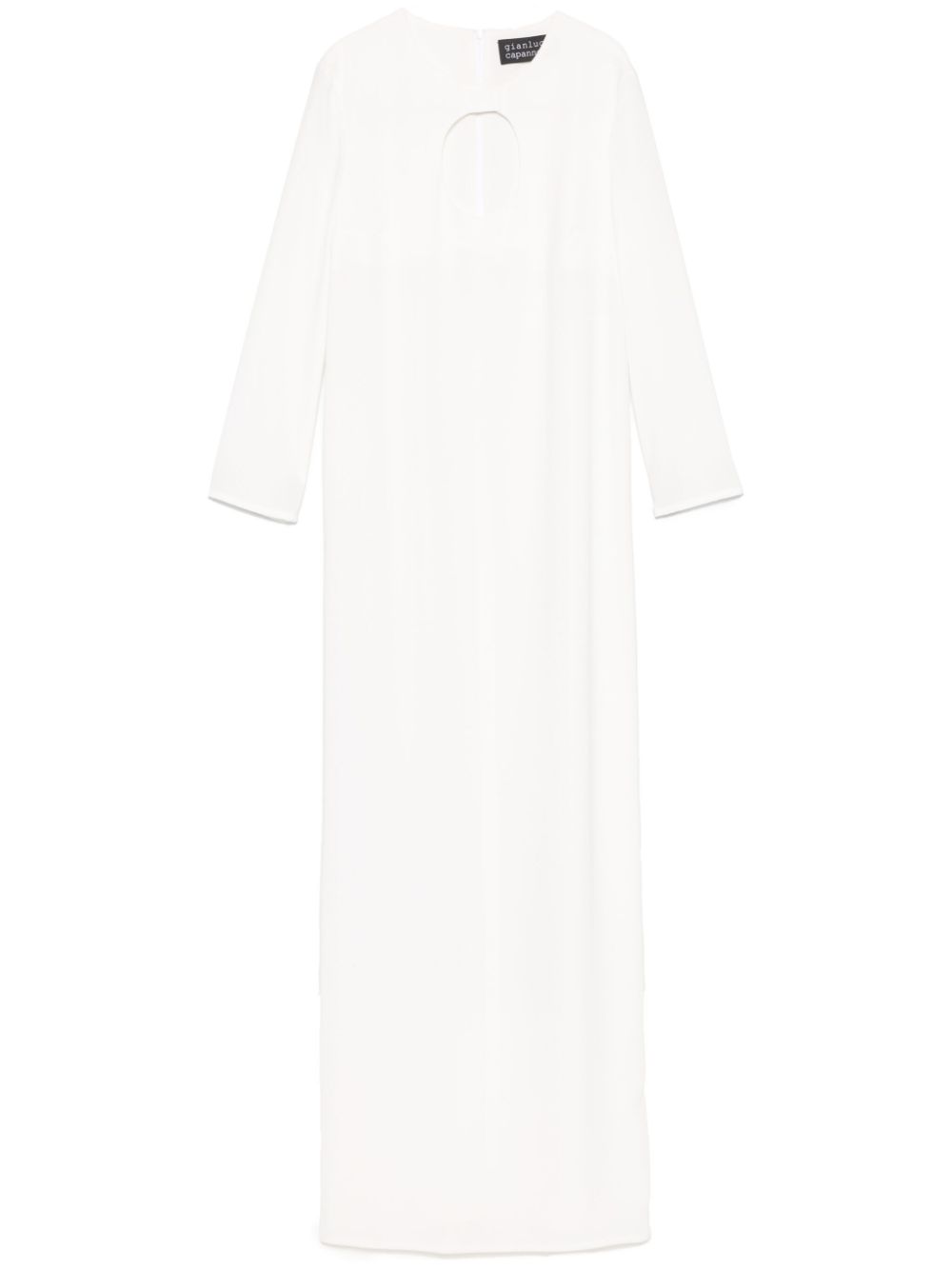 Jean maxi dress - White