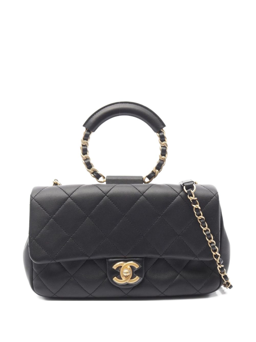 2019 Matelassé small shoulder bag - Black