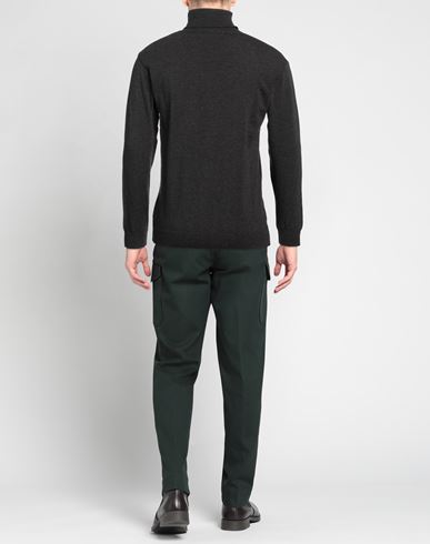 Man Turtleneck Charcoal Size XL Polyacrylic, Merino Wool, Polyamide, Elastane
