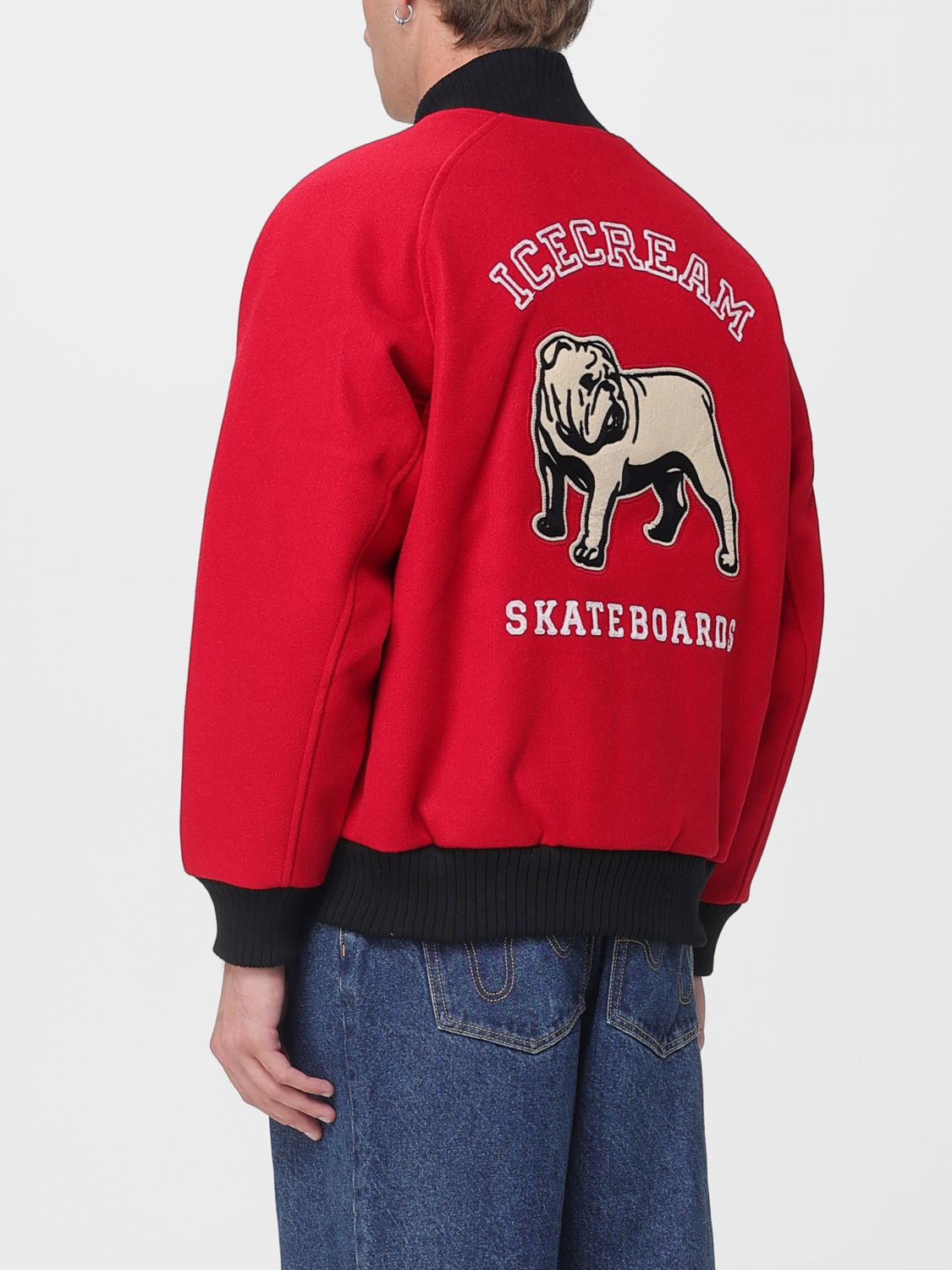 Jacket Men color Red