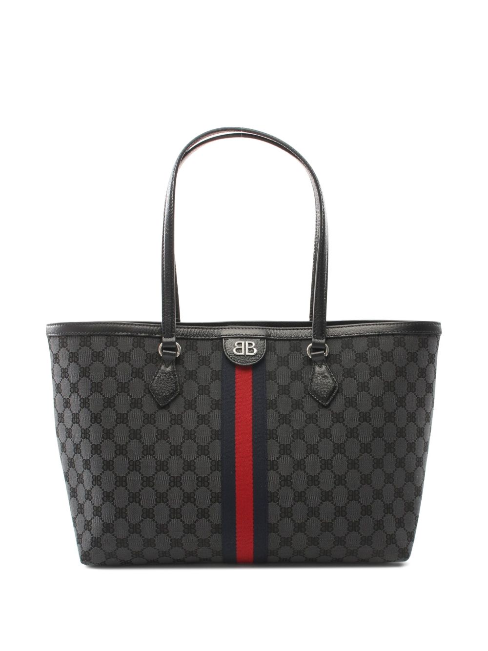 Balenciaga Pre-Owned x Gucci 2010s The Hacker Project tote bag - Grey