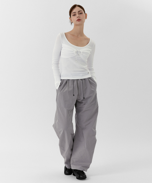 Wide String Hiking Pants