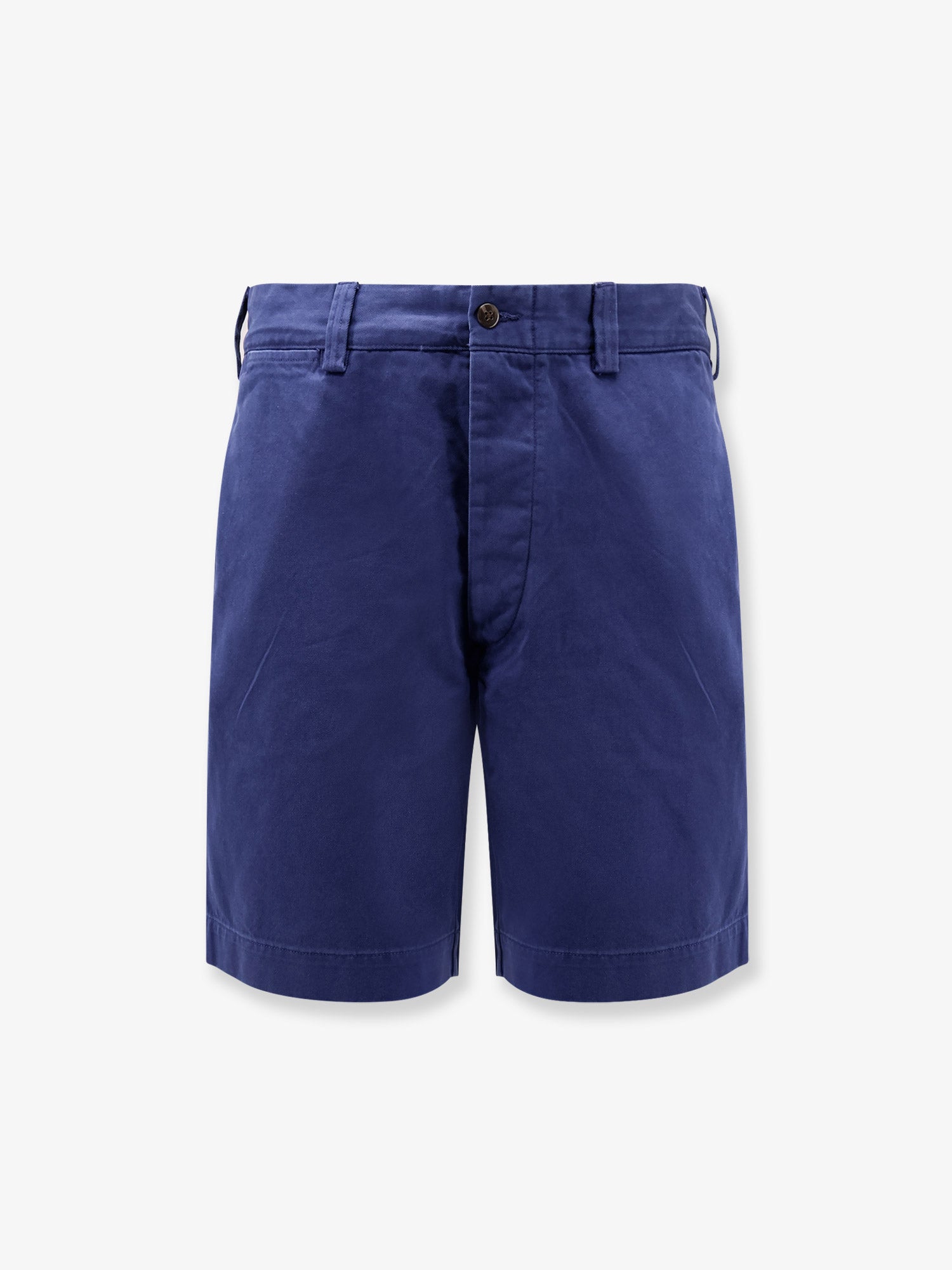 Cotton Big Fit Shorts — Navy