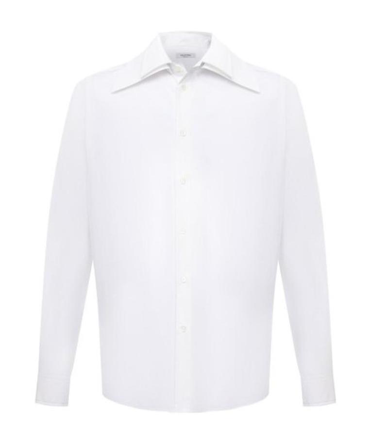 Removable Wide Collar Shirt