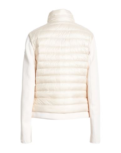 Woman Puffer Cream Size M Polyamide, Polyester, Cotton, Elastane