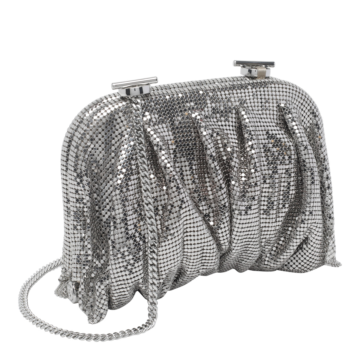 Bags Silver Silk Strass - Women