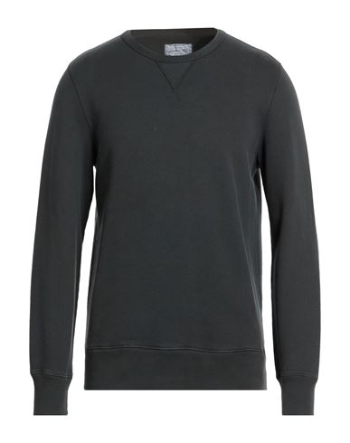 Man Sweatshirt Charcoal Size L Cotton