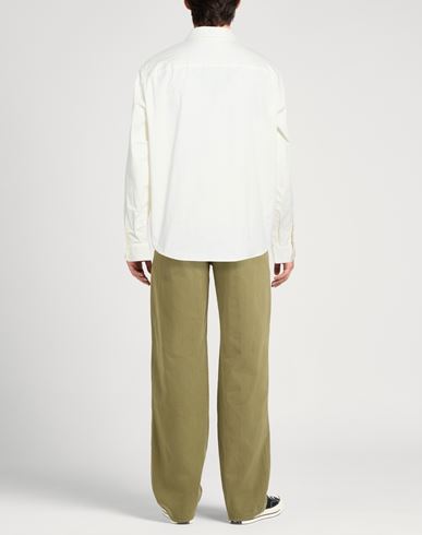 Man Shirt White Size XS Cotton, Elastane