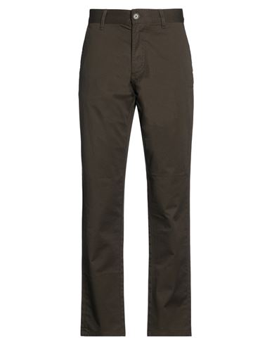 Man Pants Military green Size 29 Cotton, Elastane