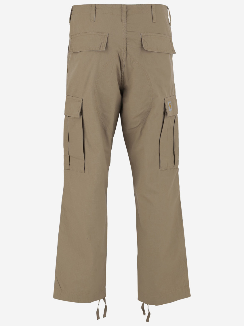 Beige Cargo Trouser