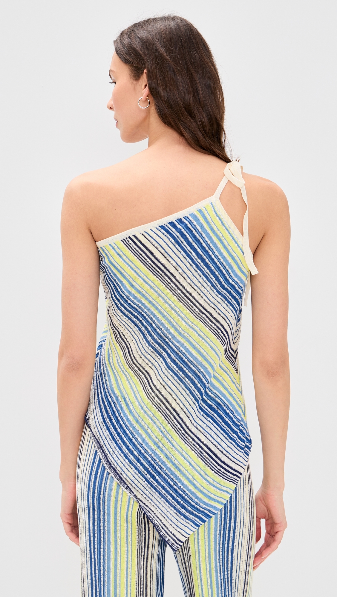 Kit Striped Knit Sweater Top Blue Multi