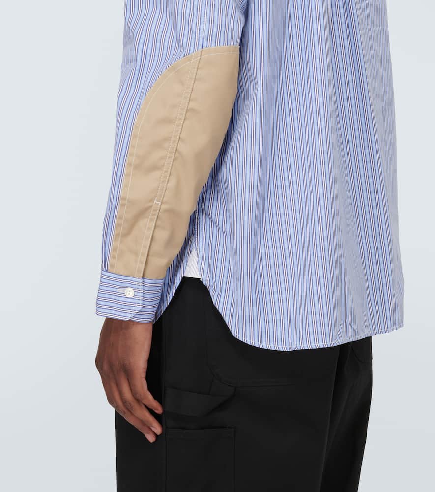 X Roy Lichtenstein patchwork cotton shirt