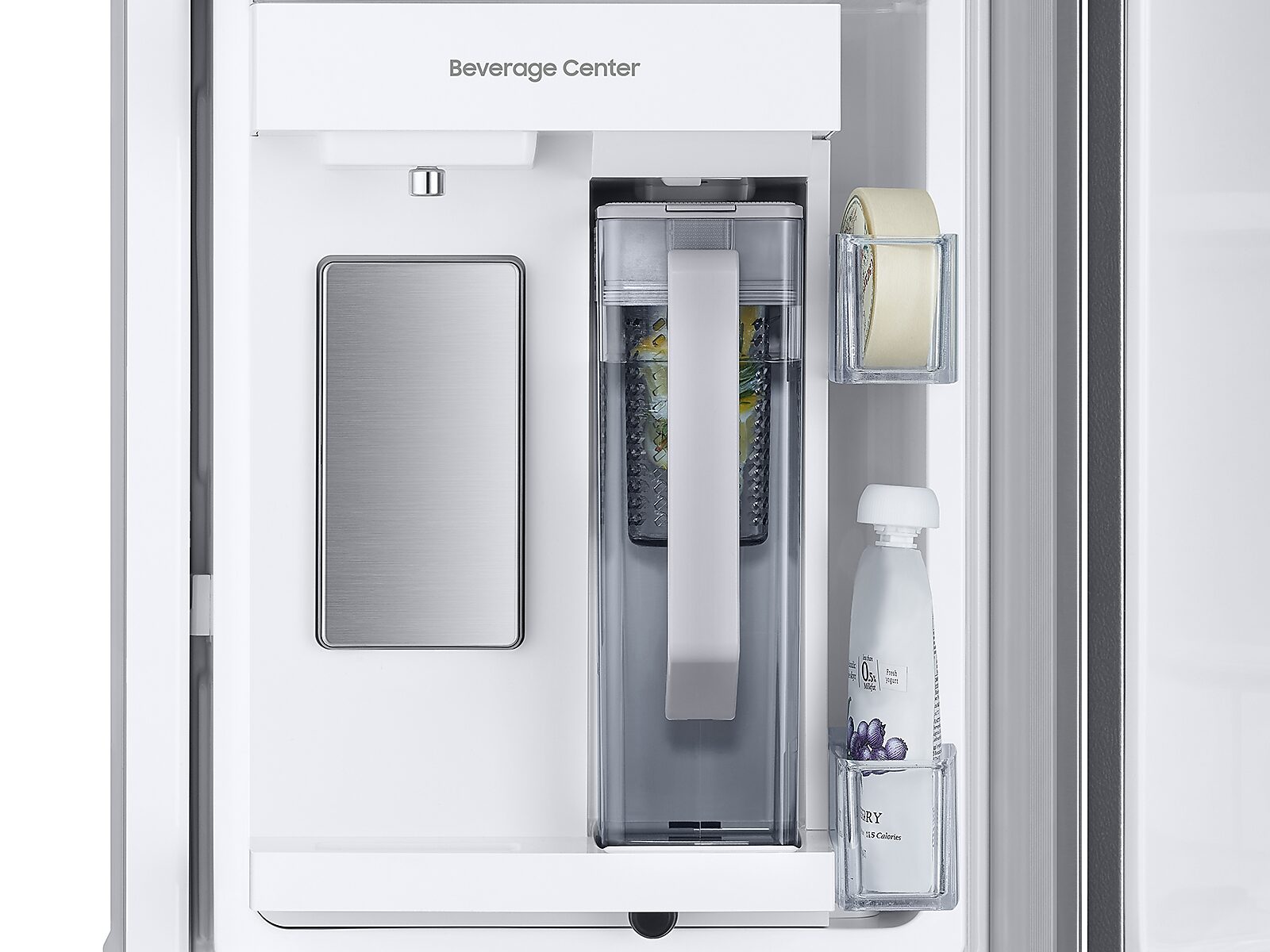 25 cu. ft. 33" 3-Door French Door Refrigerator with Beverage Center™ in Stainless Steel(RF25C5551SR/AA)