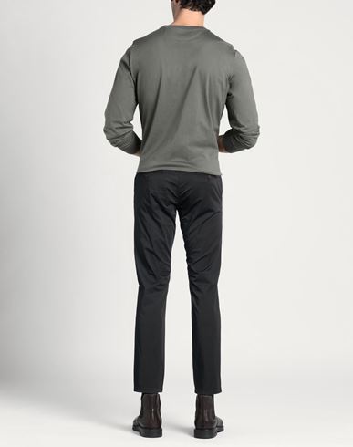 Man Pants Black Size 34 Cotton, Elastane