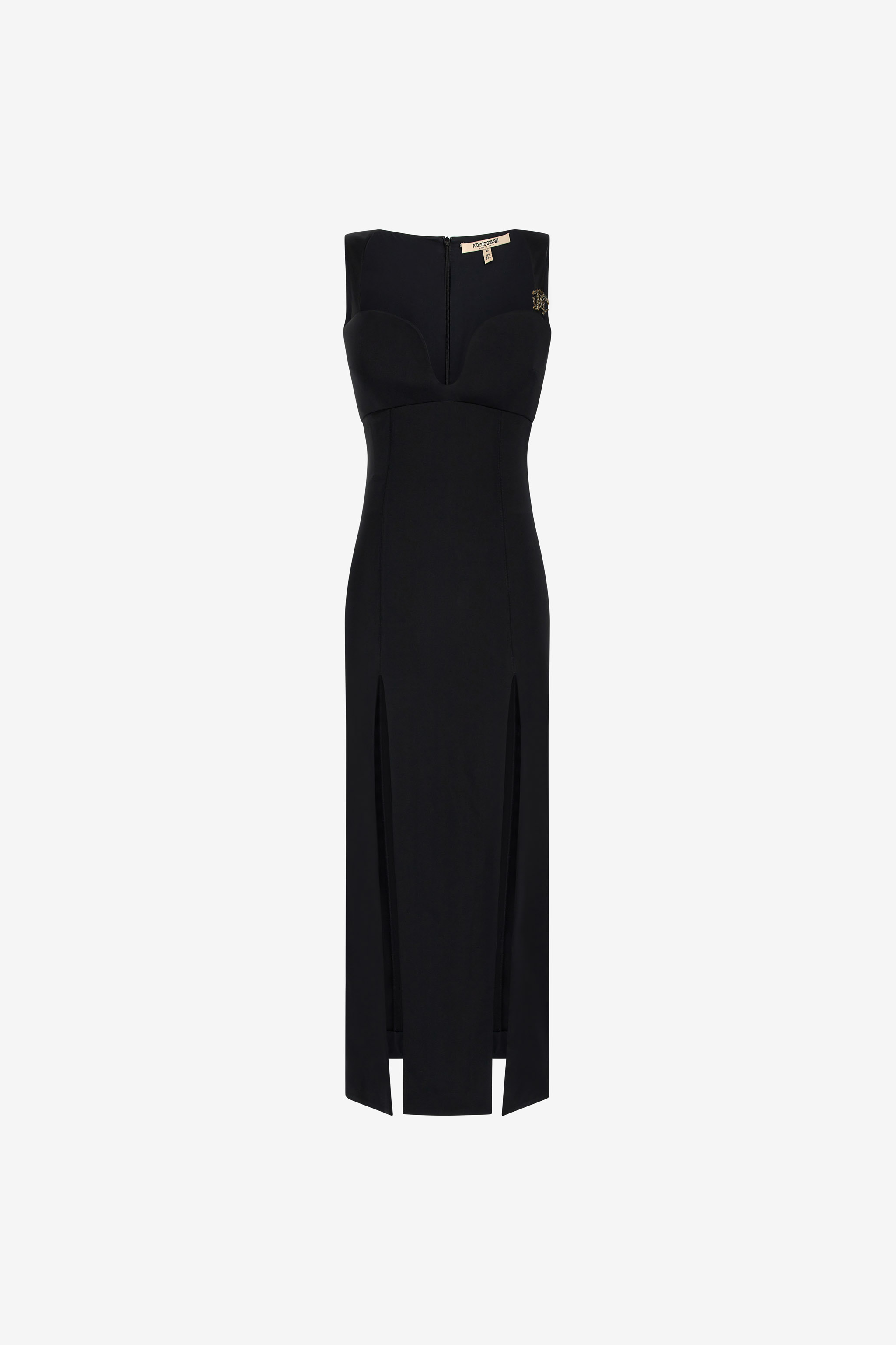 Midi Dress With Slits