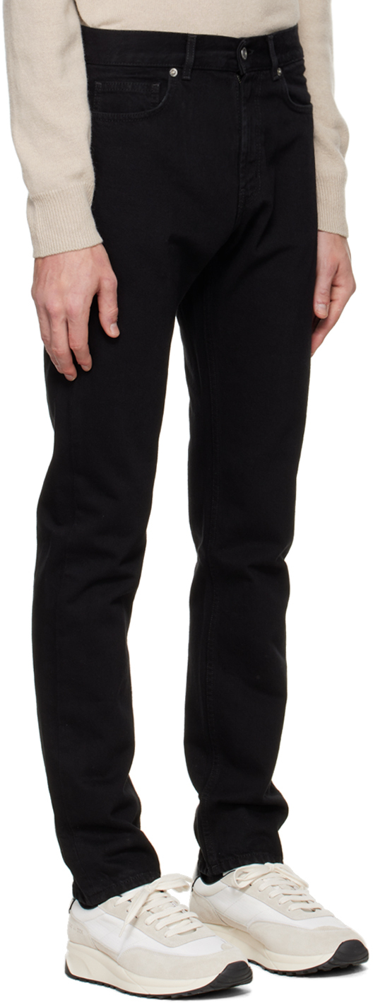 Black slim denim jeans