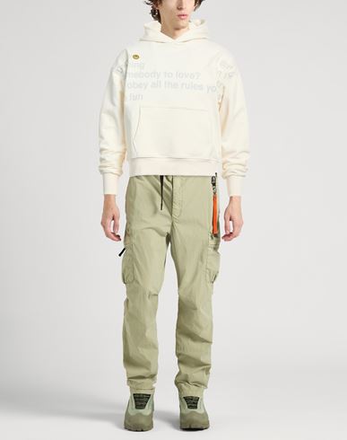 Man Sweatshirt Beige Size M Cotton