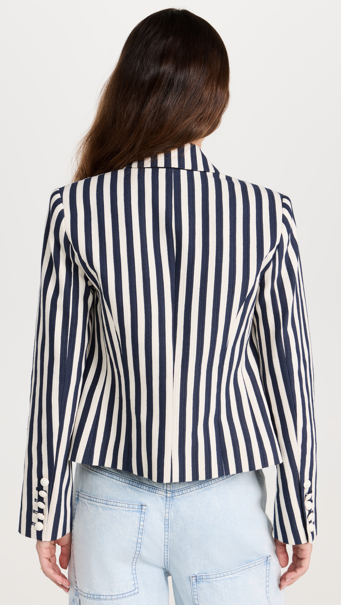 Brooke Double Breasted Crop Blazer