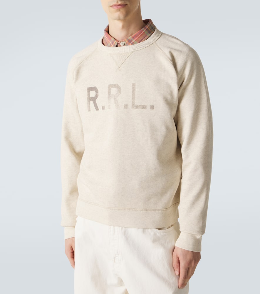 Logo cotton-blend sweatshirt