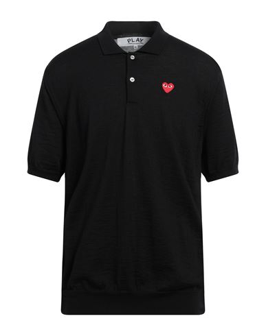 Comme Des Garçons Play Man Sweater Black