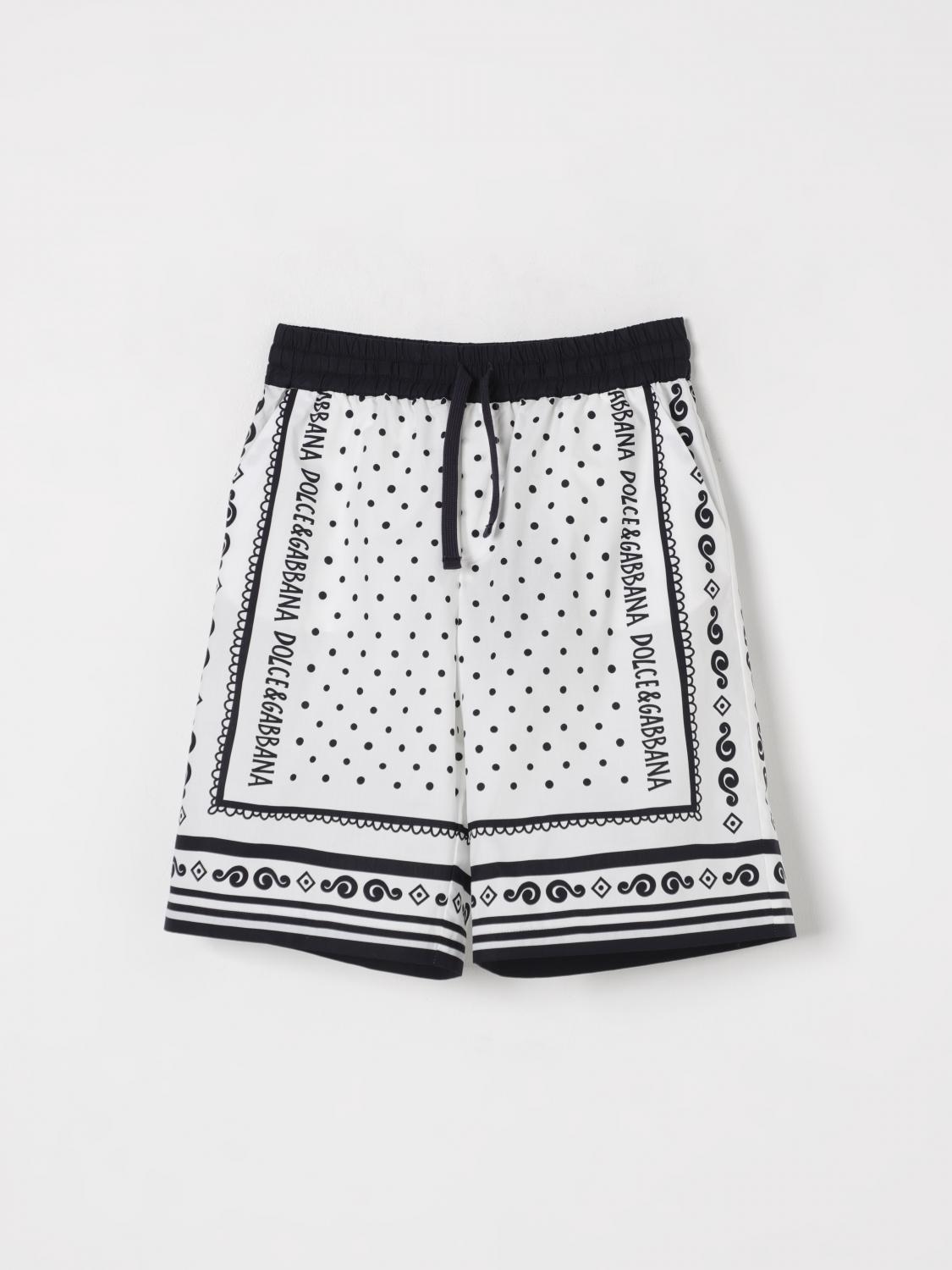 Shorts DOLCE & GABBANA Kids color White