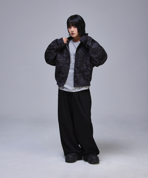 88 Crop Hooded Zip-Up