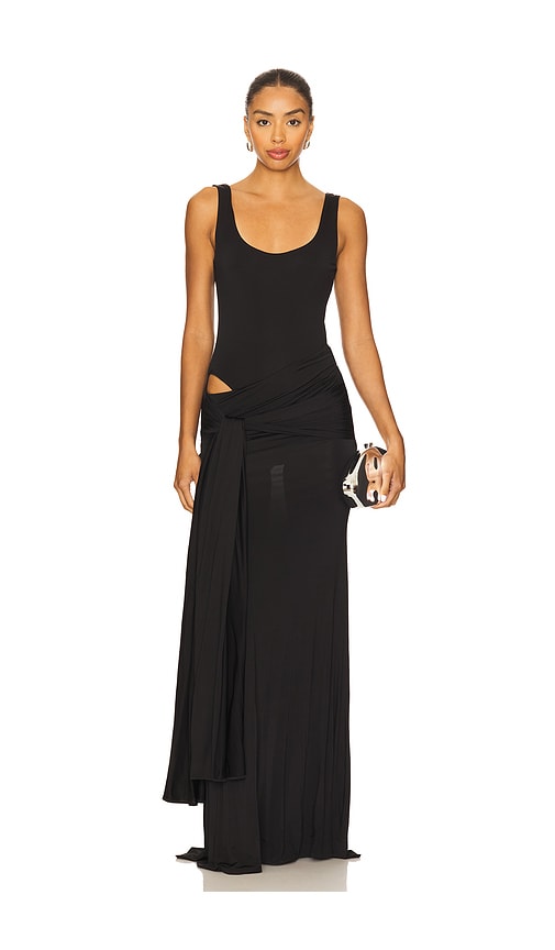 Lovers and Friends Haydee Gown in Black. XXS also in L, M, S