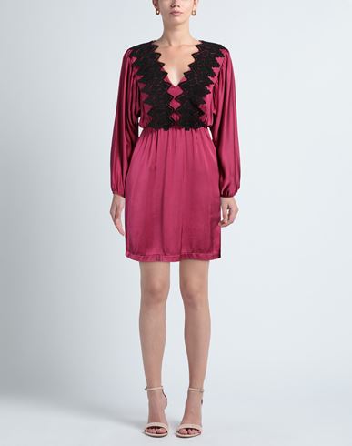 Woman Mini dress Magenta Size XS Viscose