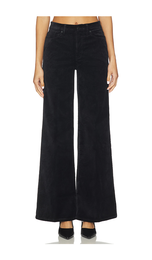 Good American Velvet Good Waist Palazzo Pants in Black. - 8 also , 00, 10, 14, 16, 18, 2, 20, 22, 24