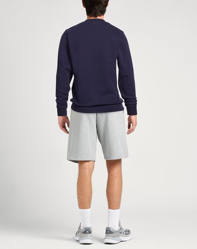 Man Sweatshirt Navy Size L Cotton