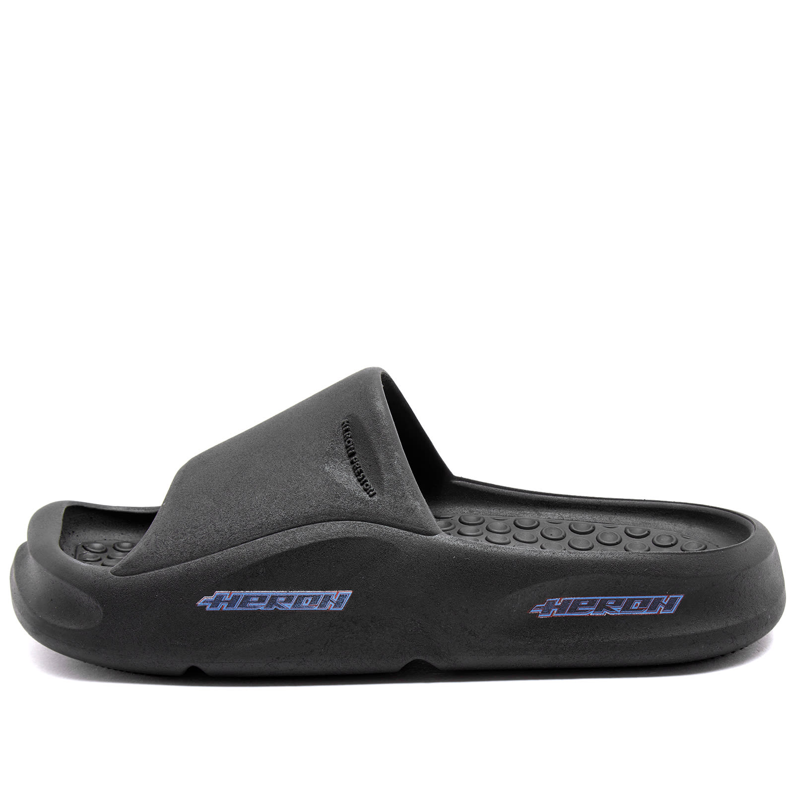 Women's Eco Moulded Slides in Black, Size UK 4 