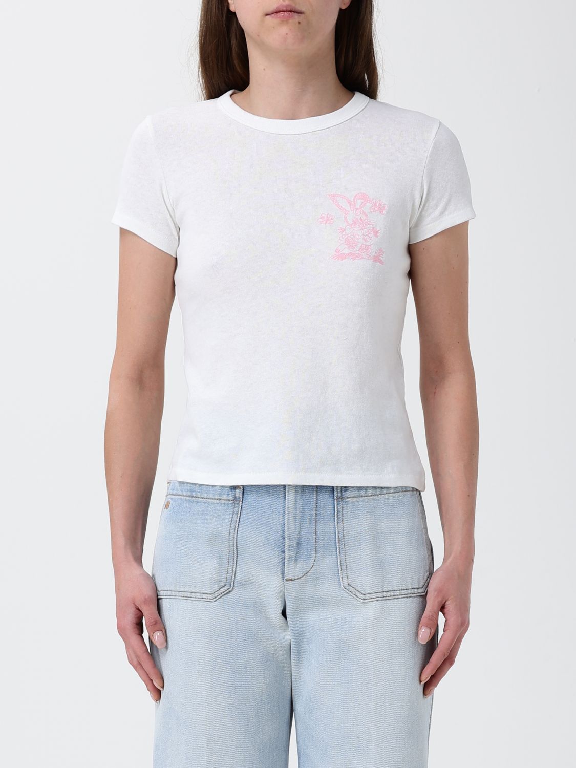 T-Shirt Woman color White