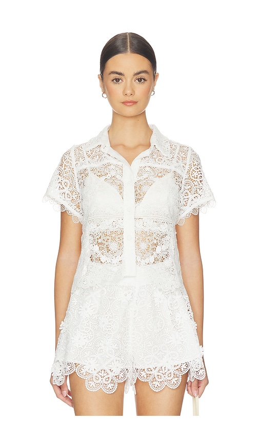 Waimari Nerissa Top in White. - S also in XS