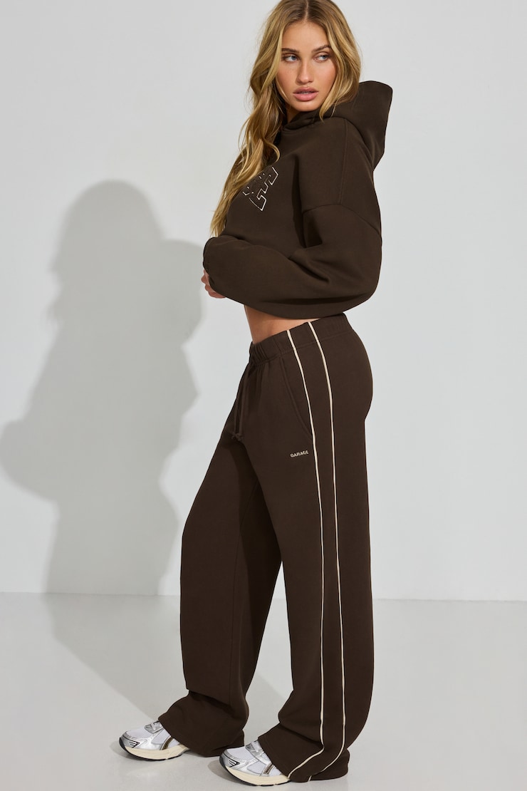 UltraFleece Straight Leg Sweatpants With Piping