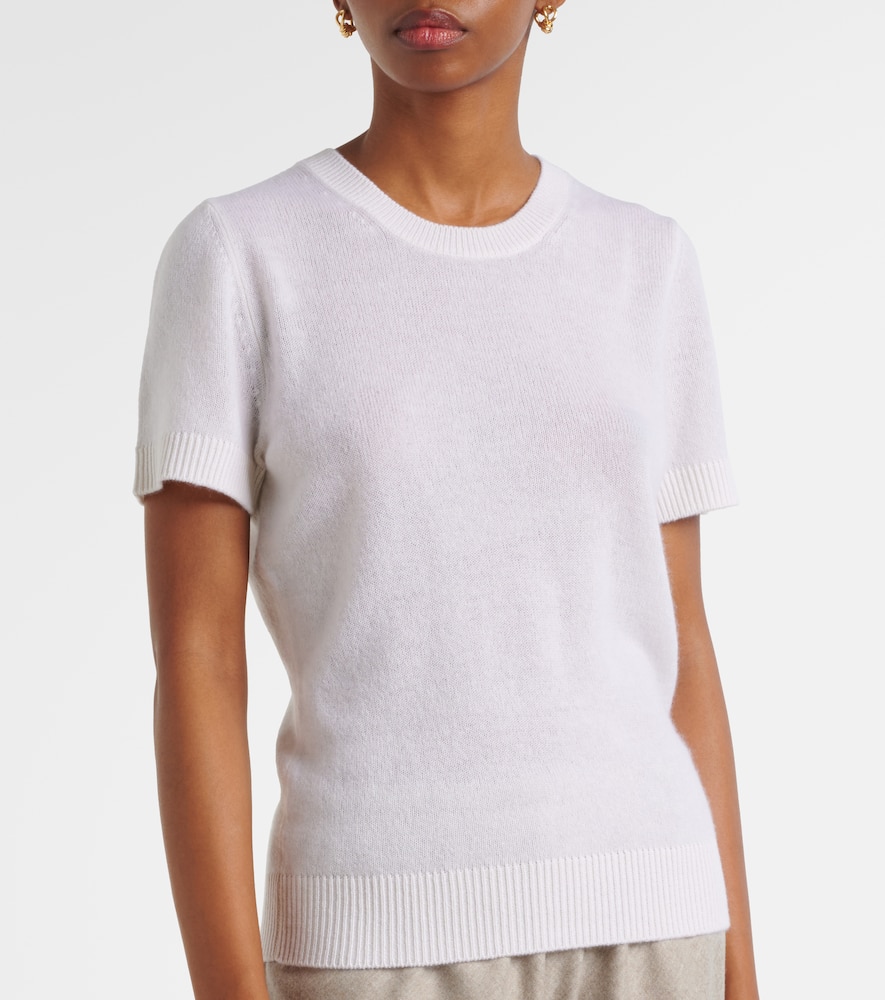 Knitted cashmere T-shirt