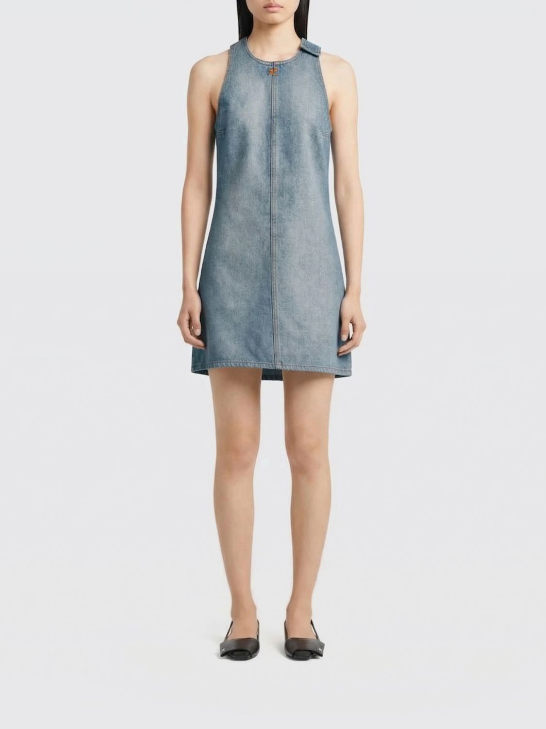 Dress COURRÈGES Woman color Blue