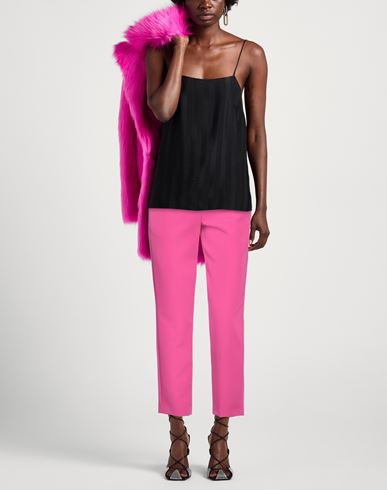 Woman Pants Fuchsia Size S Polyester, Elastane