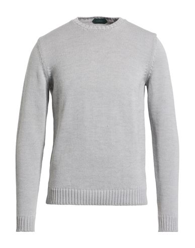 Man Sweater Grey Size 40 Virgin Wool
