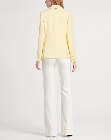 Woman Blazer Pastel yellow Size 8 Polyester