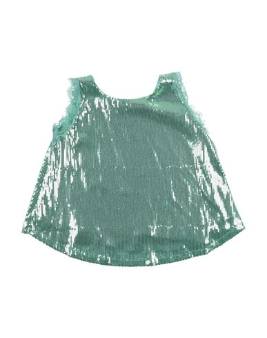 Kid Girl Top Light green Size 10 Polyester, Elastane